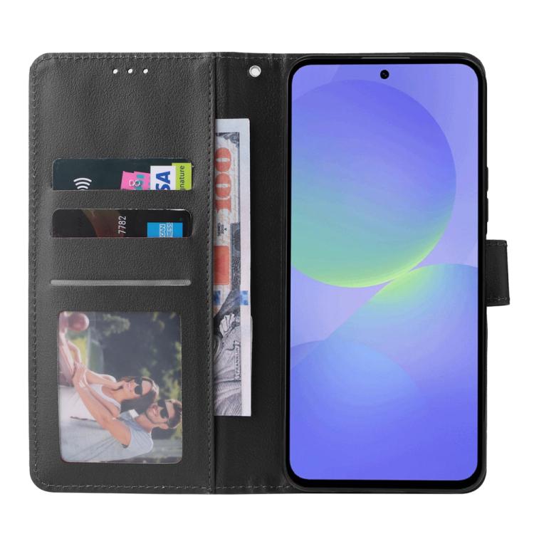 For Samsung Galaxy A36 5G 3-Card Slots Multifunctional Leather Phone Case