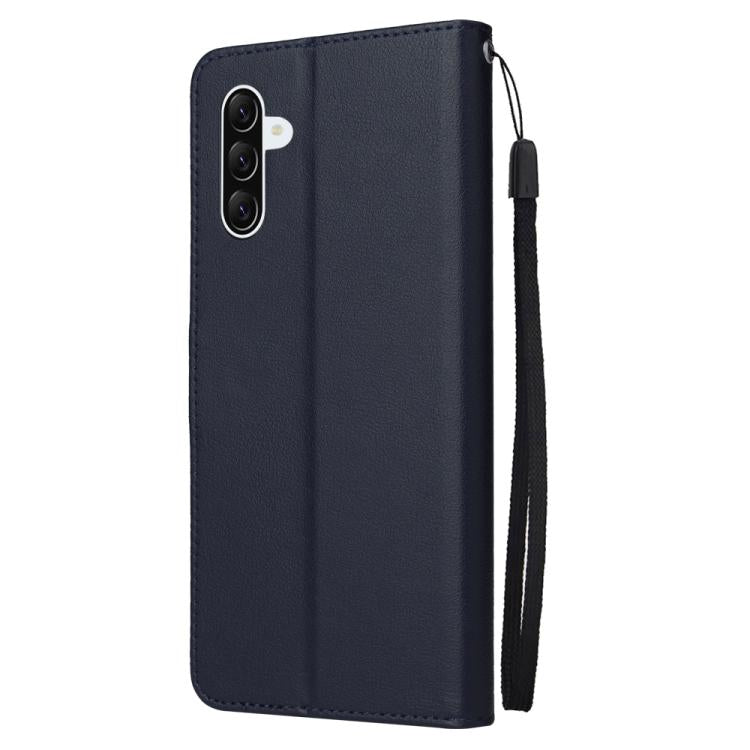 For Samsung Galaxy A36 5G 3-Card Slots Multifunctional Leather Phone Case