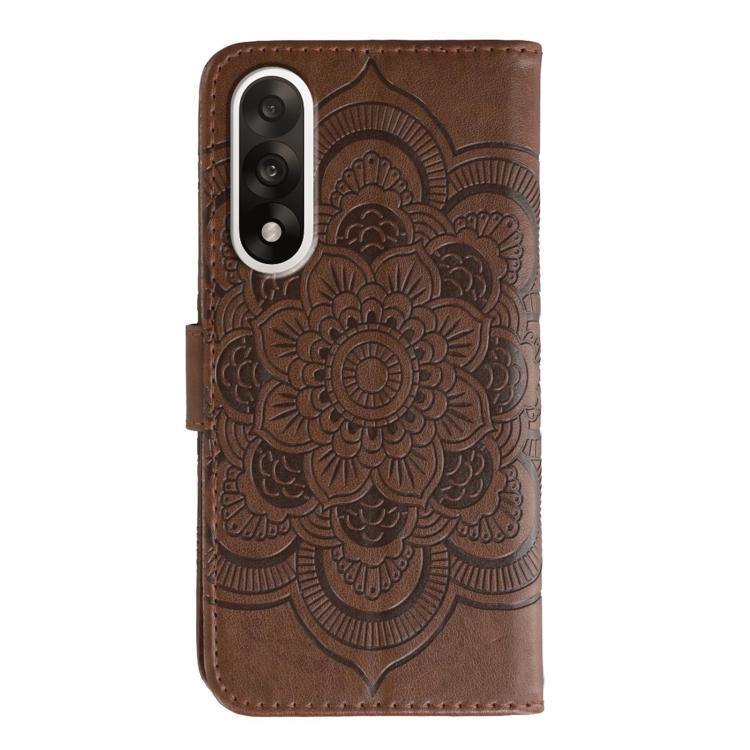 For OnePlus Nord 5 / Ace 5 Ultra Sun Mandala Embossing Pattern Phone Leather Case