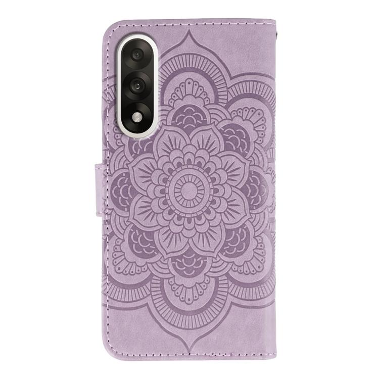 For OnePlus Nord 5 / Ace 5 Ultra Sun Mandala Embossing Pattern Phone Leather Case