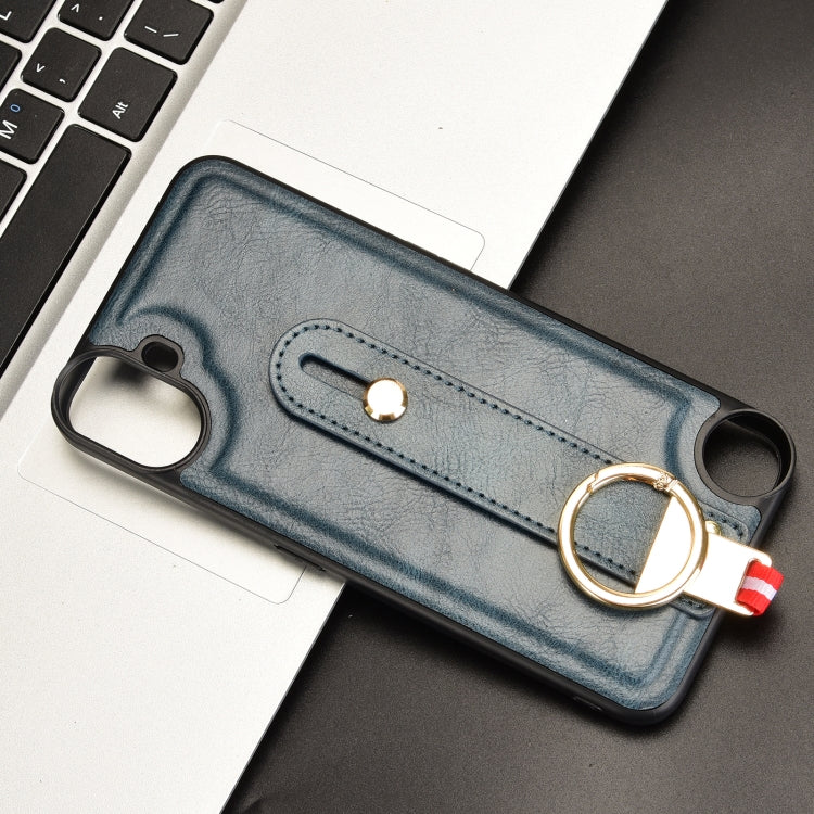 For Nothing CMF Phone 1 Wristband Leather Back Phone Case