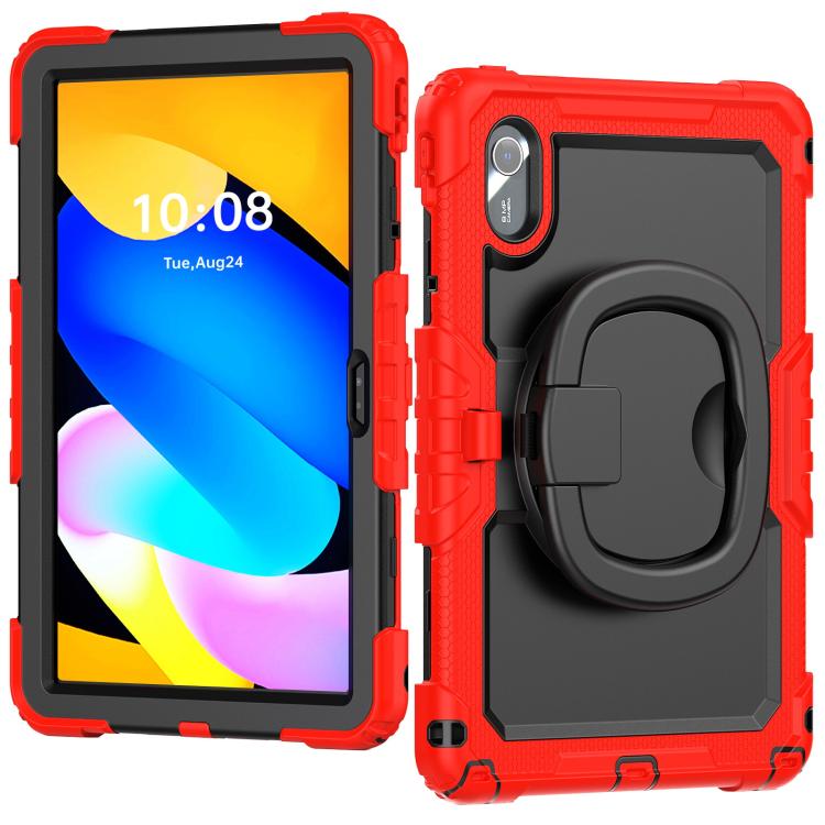 For Lenovo Xiaoxin Pad 2024 / 2025 Handle Silicone Hydric PC Tablet Case with Shoulder Strap