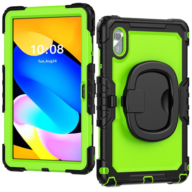 For Lenovo Xiaoxin Pad 2024 / 2025 Handle Silicone Hydric PC Tablet Case with Shoulder Strap