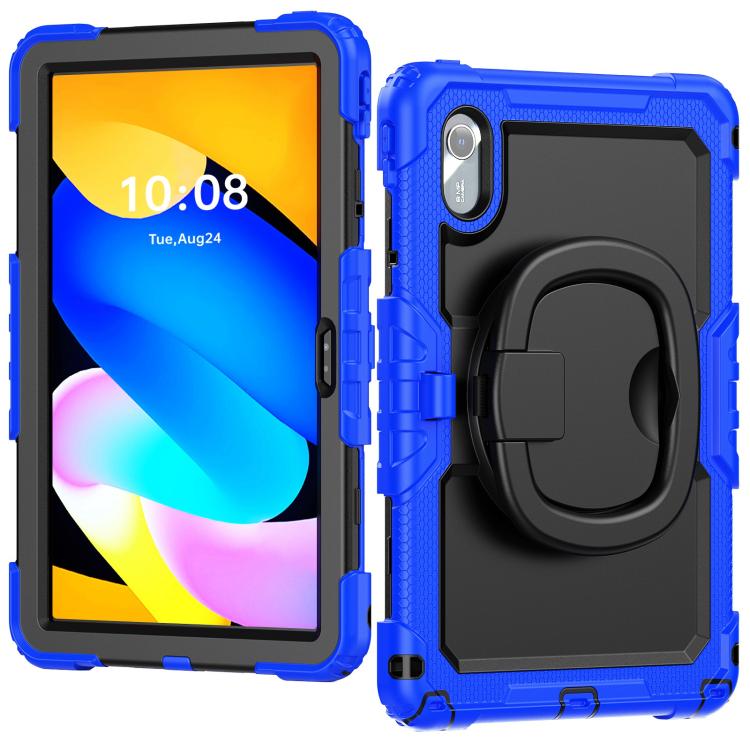 For Lenovo Xiaoxin Pad 2024 / 2025 Handle Silicone Hydric PC Tablet Case with Shoulder Strap
