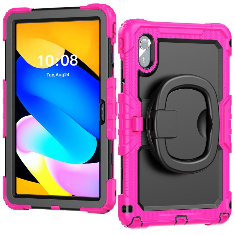 For Lenovo Xiaoxin Pad 2024 / 2025 Handle Silicone Hydric PC Tablet Case with Shoulder Strap