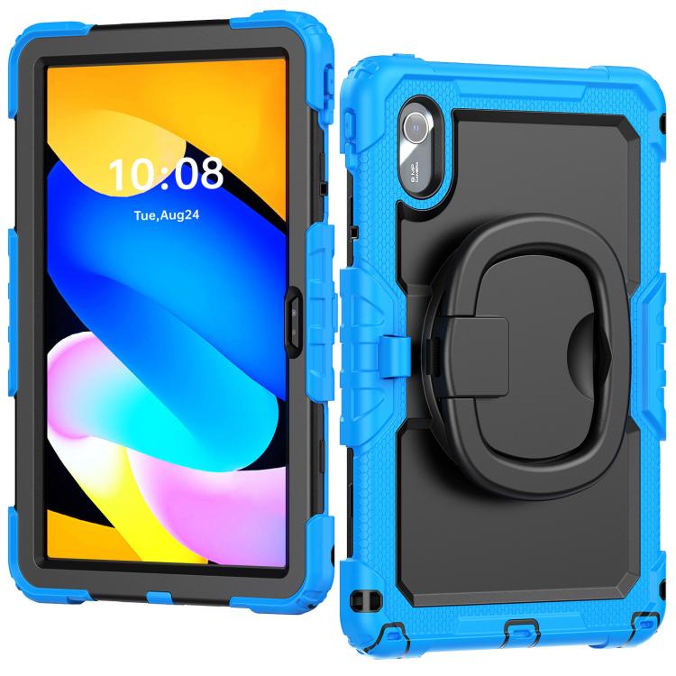 For Lenovo Xiaoxin Pad 2024 / 2025 Handle Silicone Hydric PC Tablet Case with Shoulder Strap