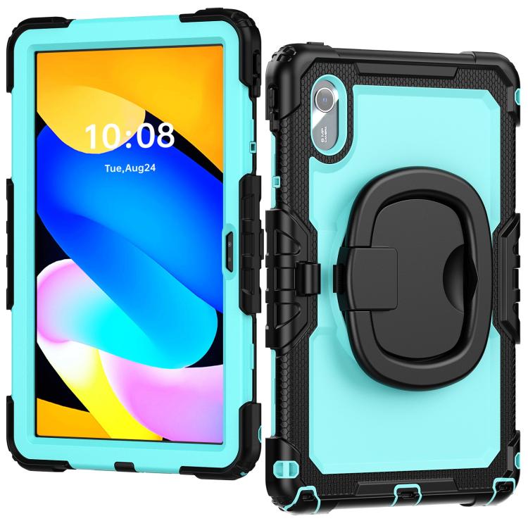 For Lenovo Xiaoxin Pad 2024 / 2025 Handle Silicone Hydric PC Tablet Case with Shoulder Strap