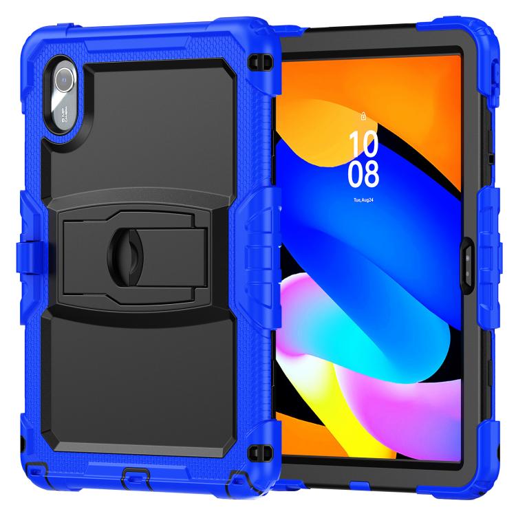 For Lenovo Xiaoxin Pad 11 2025 / 2024 Silicone Hydric PC Tablet Case with Shoulder Strap & Holder
