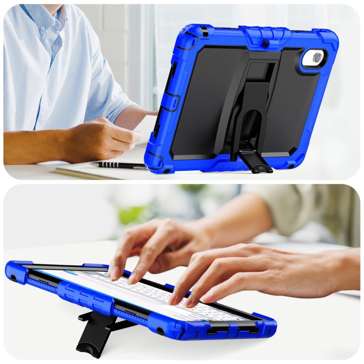 For Lenovo Xiaoxin Pad 11 2025 / 2024 Silicone Hydric PC Tablet Case with Shoulder Strap & Holder