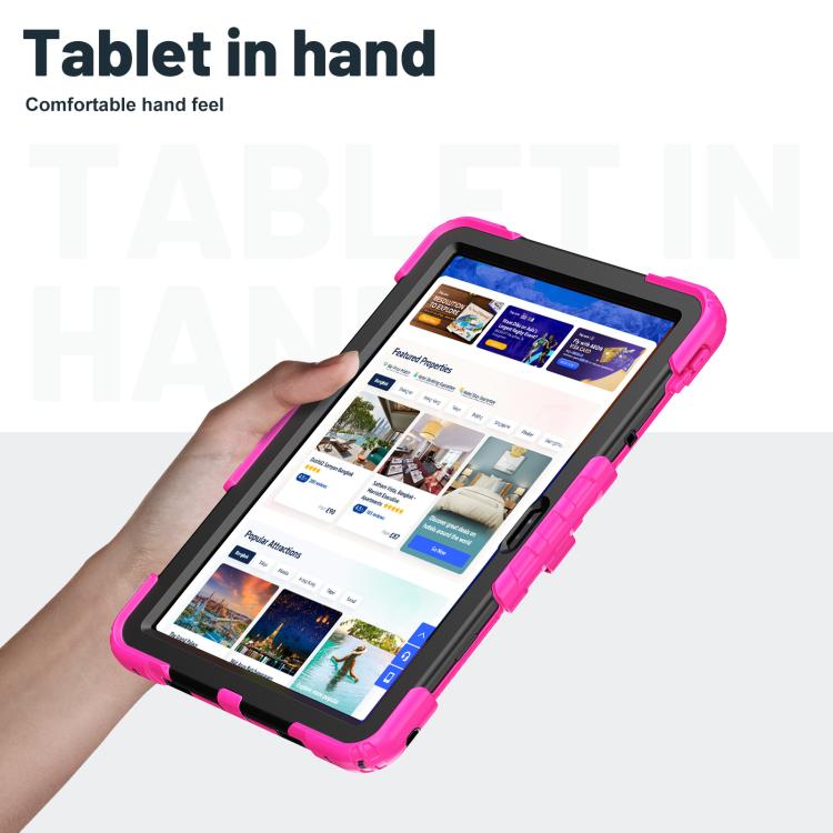 For Lenovo Xiaoxin Pad 11 2025 / 2024 Silicone Hydric PC Tablet Case with Shoulder Strap & Holder