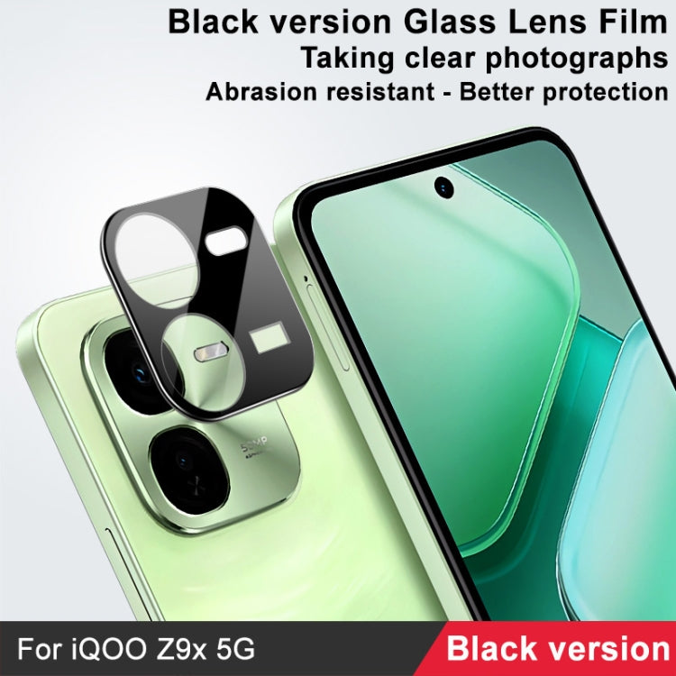 For vivo iQOO Z9X 5G IMAK Rear Camera Lens Glass Film Black Version