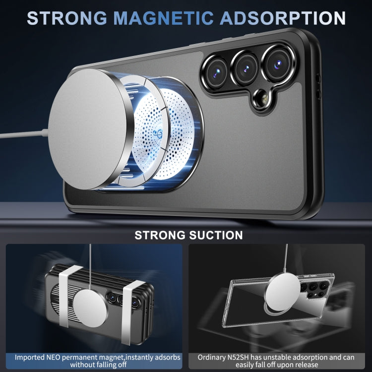 For Samsung Galaxy S23 FE 5G Heat Dissipation Aromatherapy MagSafe Holder Phone Case