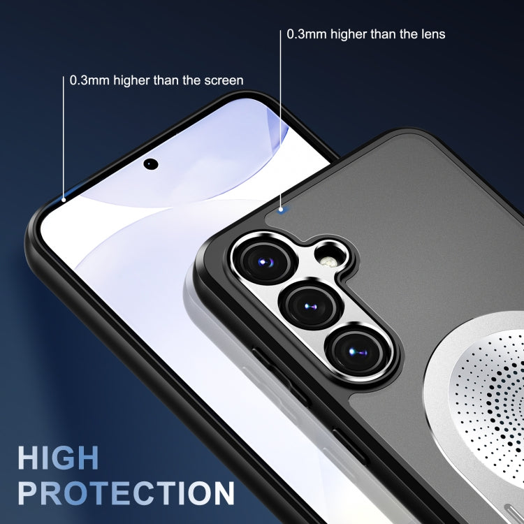 For Samsung Galaxy S23 FE 5G Heat Dissipation Aromatherapy MagSafe Holder Phone Case