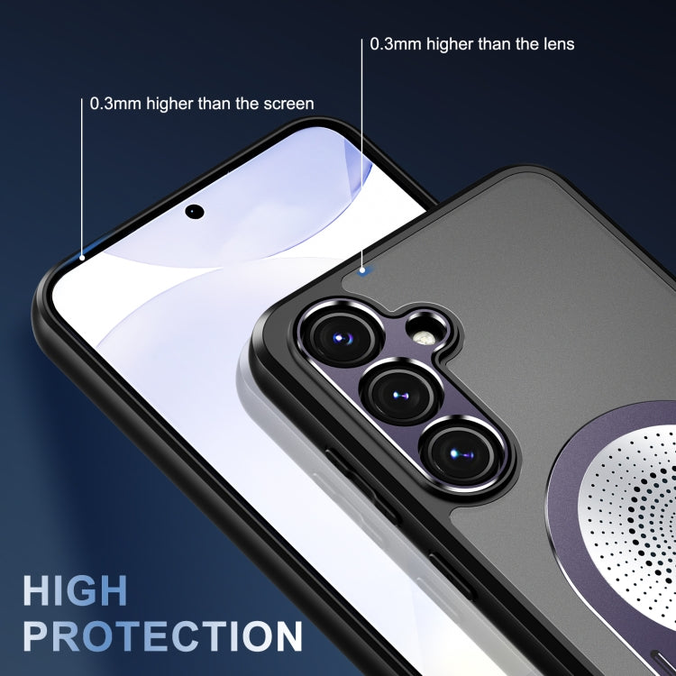 For Samsung Galaxy S23 FE 5G Heat Dissipation Aromatherapy MagSafe Holder Phone Case