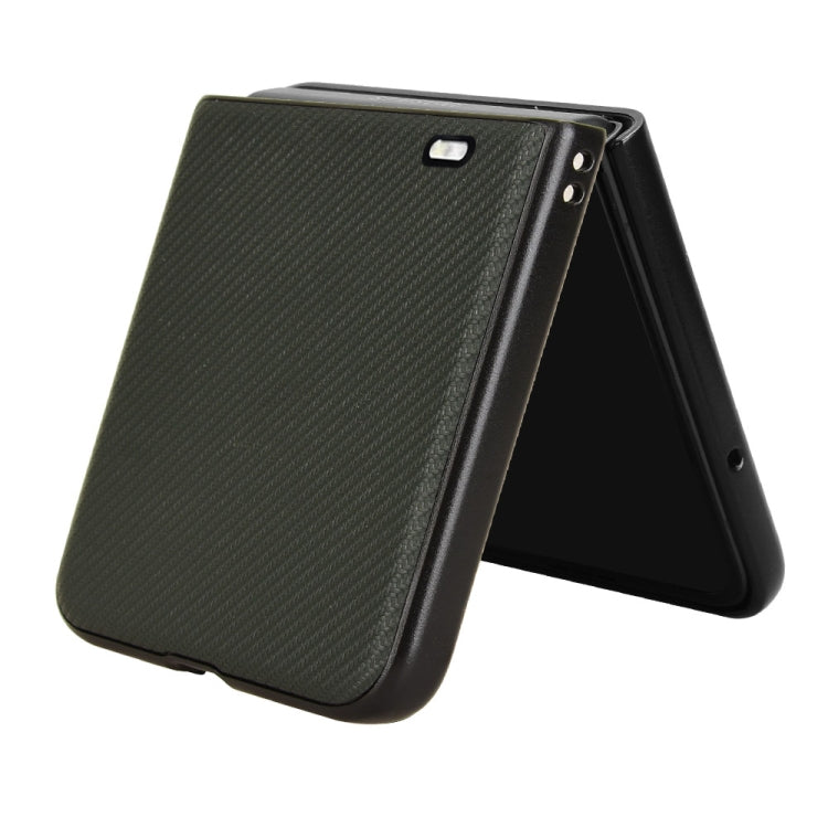 For Honor Magic V Flip PU Leather PC Phone Case