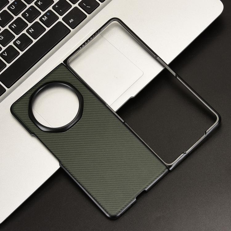 For Honor Magic V6 PU Leather PC Phone Case