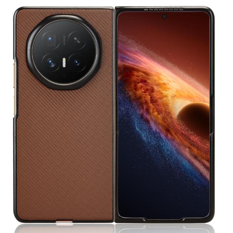 For Honor Magic V6 PU Leather PC Phone Case