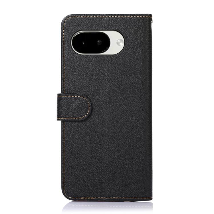 For Google Pixel 10a KHAZNEH Litchi Texture Leather RFID Phone Case