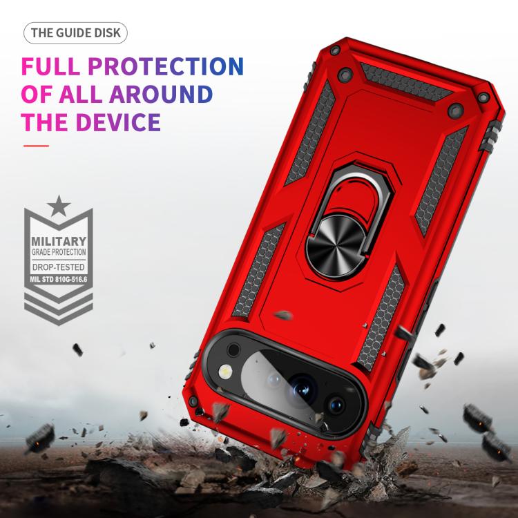 For Google Pixel 10 Shockproof TPU + PC Phone Case with Holder