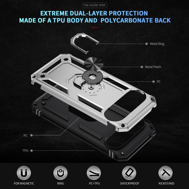 For Google Pixel 10 Shockproof TPU + PC Phone Case with Holder