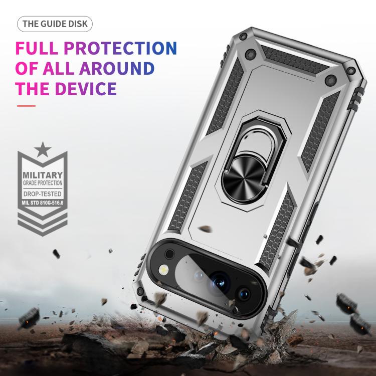 For Google Pixel 10 Shockproof TPU + PC Phone Case with Holder