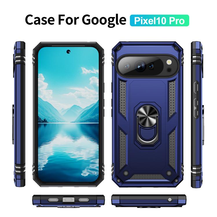 For Google Pixel 10 Pro Shockproof TPU + PC Phone Case with Holder
