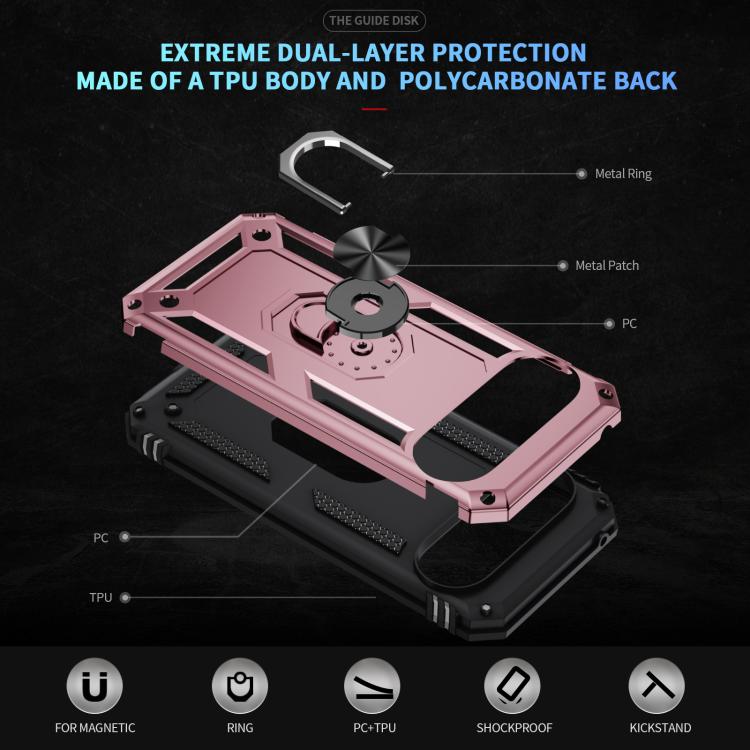 For Google Pixel 10 Pro Shockproof TPU + PC Phone Case with Holder