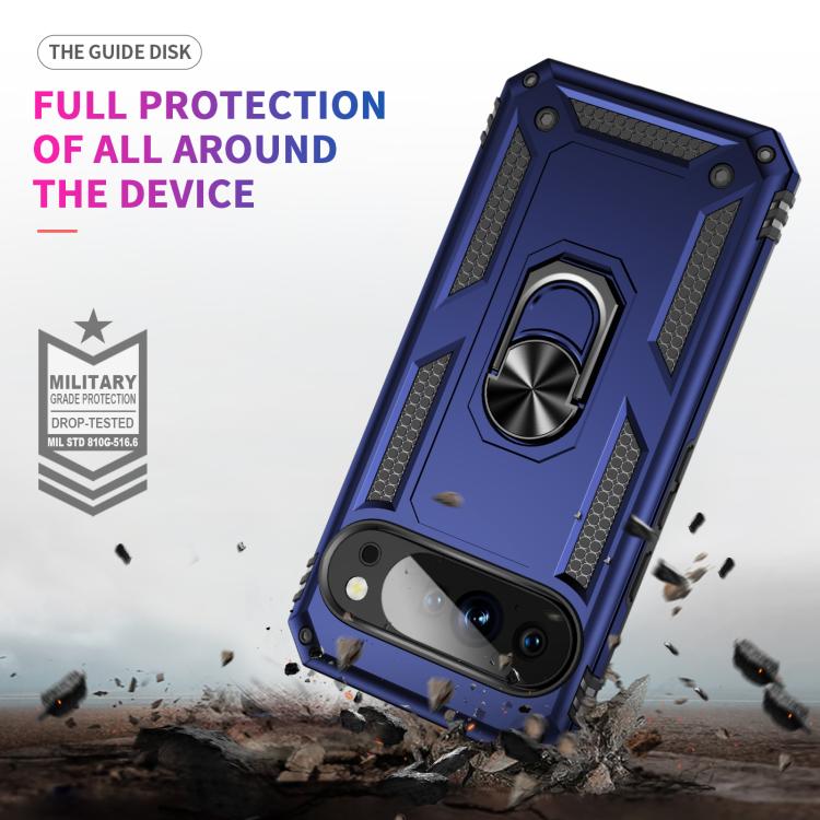 For Google Pixel 10 Pro XL Shockproof TPU + PC Phone Case with Holder