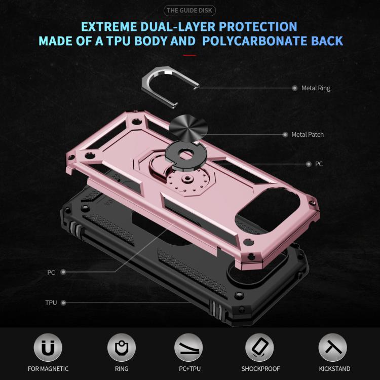 For Google Pixel 10a Shockproof TPU + PC Phone Case with Holder