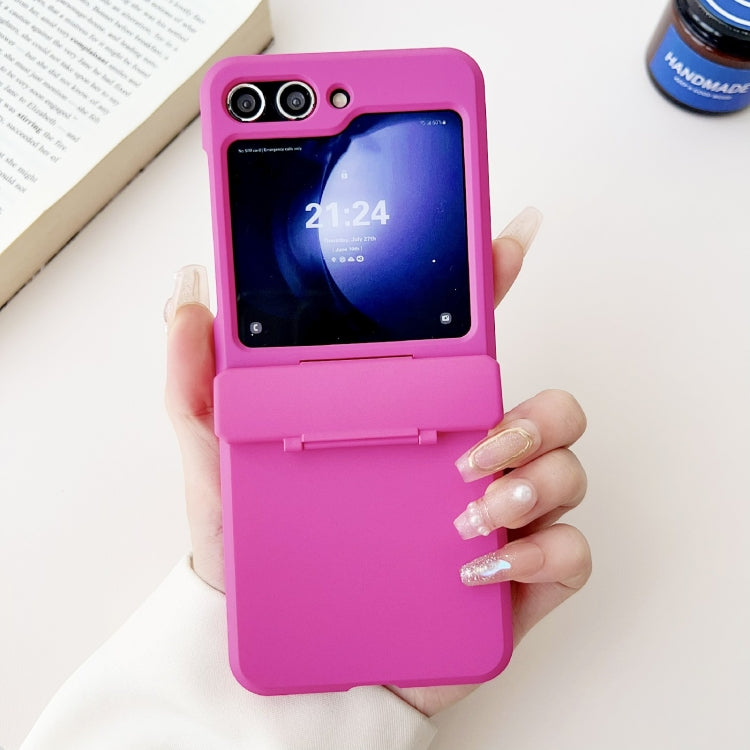 For Samsung Galaxy Z Flip6 / Flip7 FE Skin Feel PC Full Coverage Shockproof Phone Case