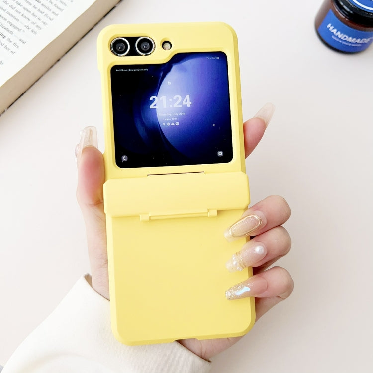 For Samsung Galaxy Z Flip6 / Flip7 FE Skin Feel PC Full Coverage Shockproof Phone Case