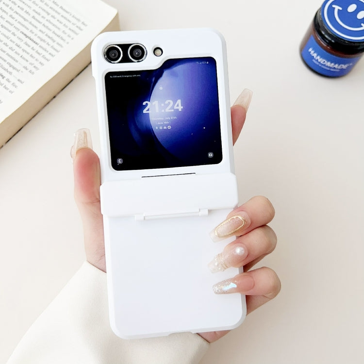 For Samsung Galaxy Z Flip6 / Flip7 FE Skin Feel PC Full Coverage Shockproof Phone Case