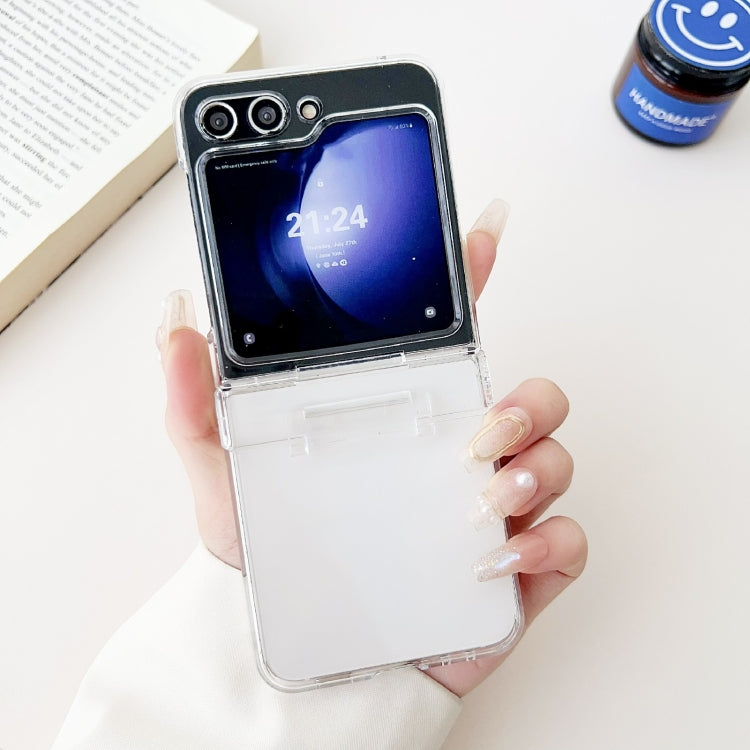 For Samsung Galaxy Z Flip6 / Flip7 FE Skin Feel PC Full Coverage Shockproof Phone Case
