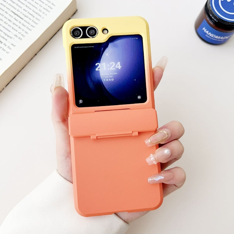 For Samsung Galaxy Z Flip6 / Flip7 FE Skin Feel PC Full Coverage Shockproof Phone Case