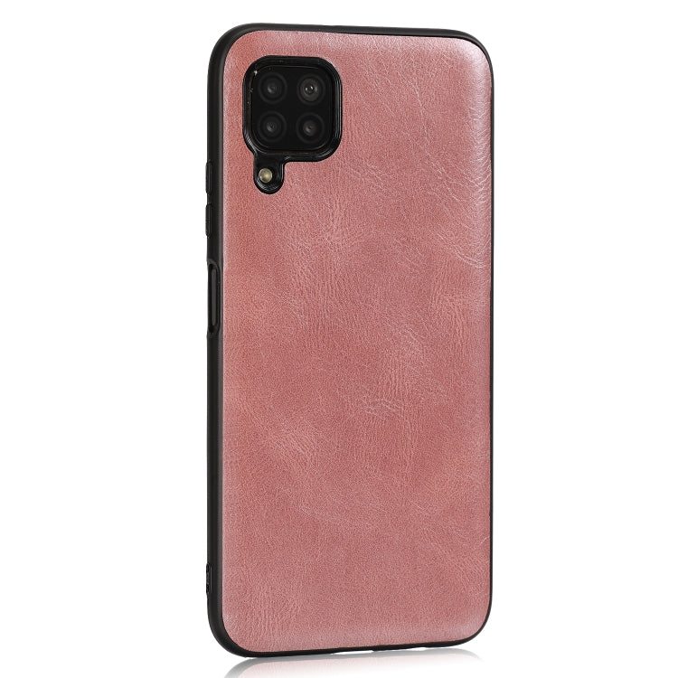 For Huawei Nova 6 SE Crazy Horse Textured Calfskin PU+PC+TPU Case