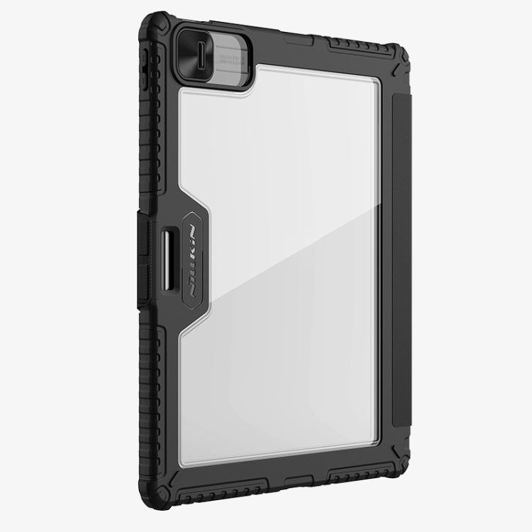 For iPad Pro 13 2025 / 2024 NILLKIN Bumper Pro Multi-angle Folding Style Tablet Leather Case