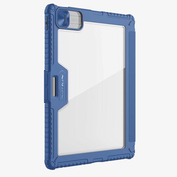 For iPad Pro 13 2025 / 2024 NILLKIN Bumper Pro Multi-angle Folding Style Tablet Leather Case