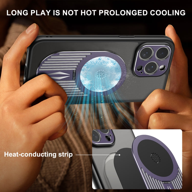 For iPhone 13 Heat Dissipation Aromatherapy MagSafe Holder Phone Case