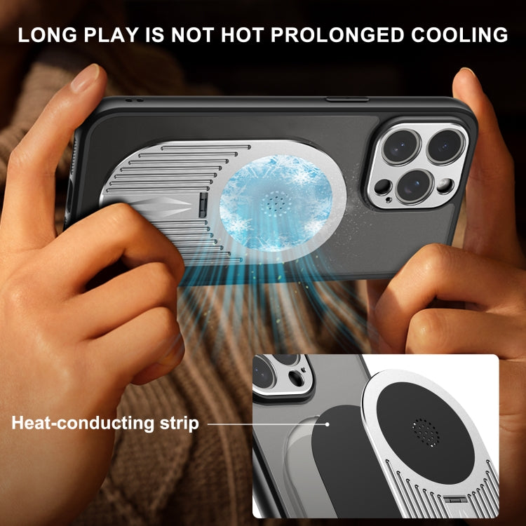For iPhone 13 Pro Heat Dissipation Aromatherapy MagSafe Holder Phone Case