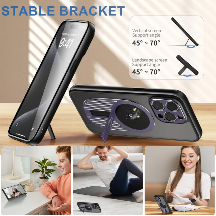 For iPhone 13 Pro Heat Dissipation Aromatherapy MagSafe Holder Phone Case