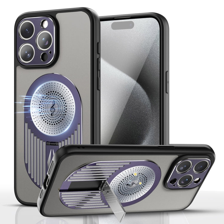 For iPhone 14 Pro Heat Dissipation Aromatherapy MagSafe Holder Phone Case