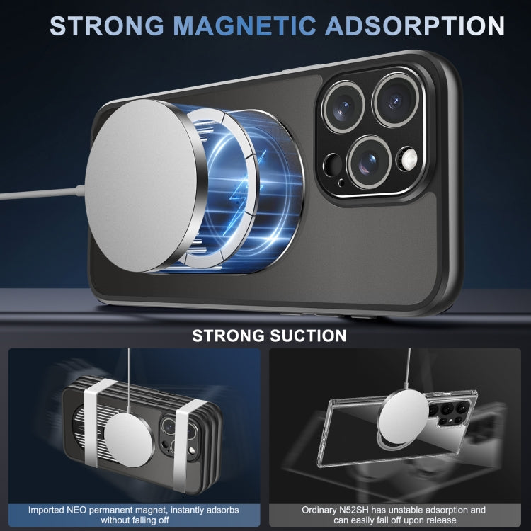 For iPhone 15 Heat Dissipation Aromatherapy MagSafe Holder Phone Case