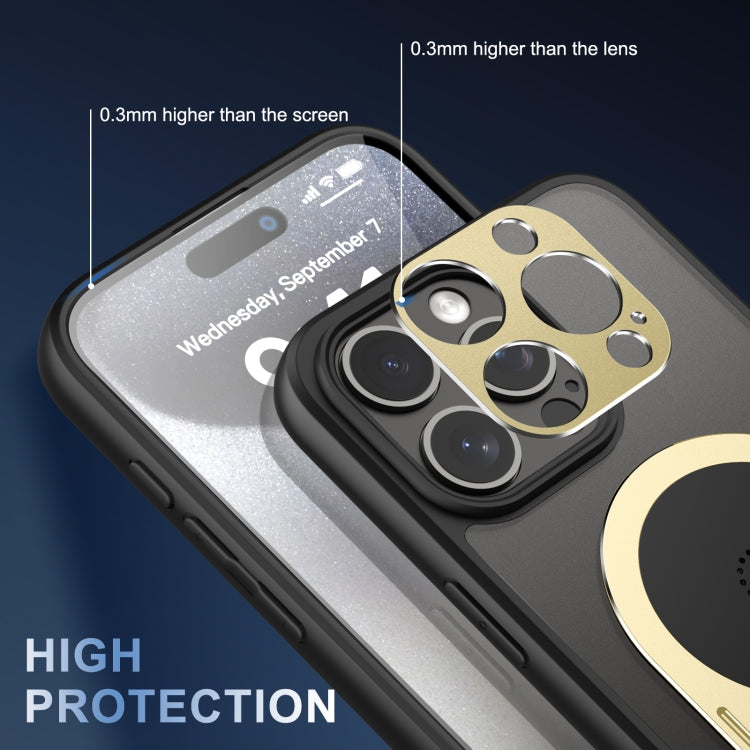 For iPhone 15 Heat Dissipation Aromatherapy MagSafe Holder Phone Case