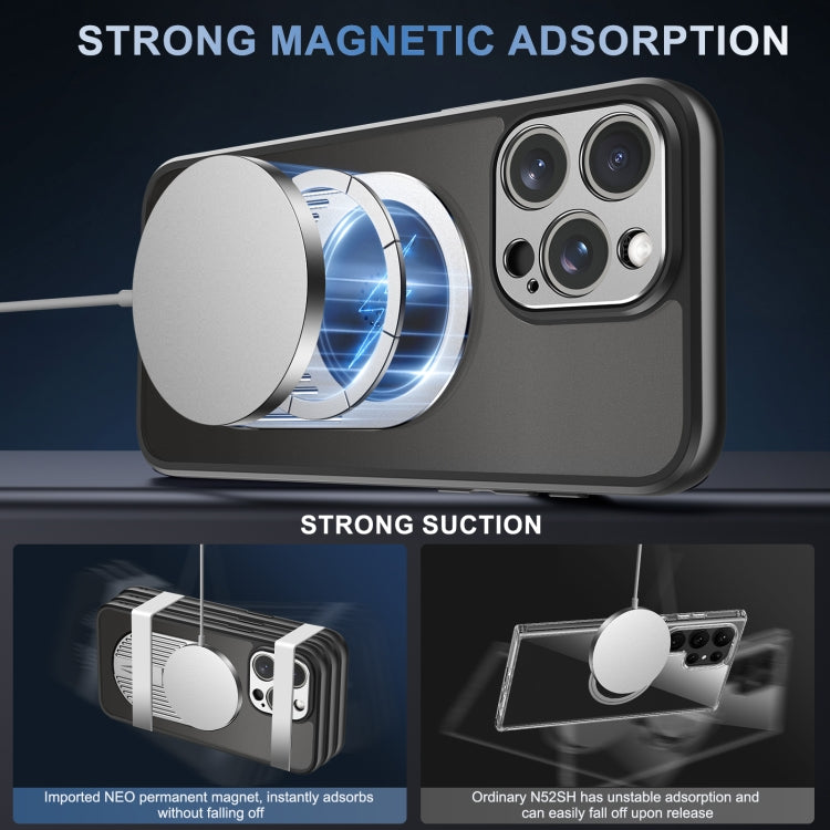 For iPhone 15 Heat Dissipation Aromatherapy MagSafe Holder Phone Case
