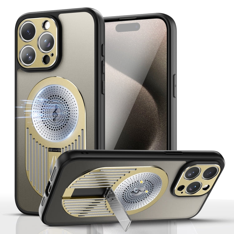 For iPhone 16 Pro Max Heat Dissipation Aromatherapy MagSafe Holder Phone Case