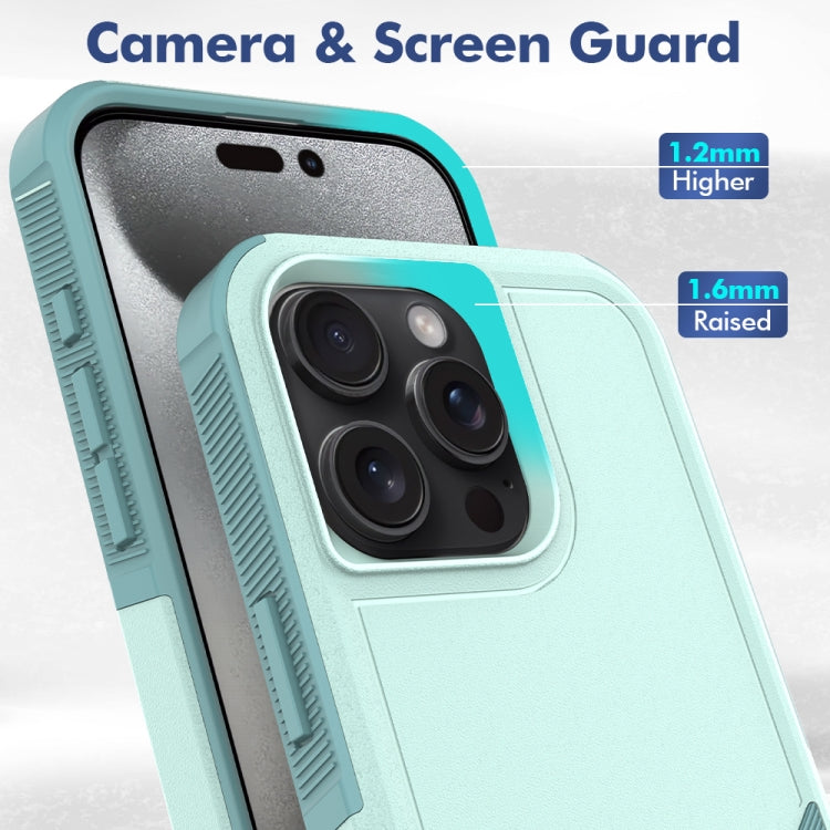 For iPhone 16 Pro Max 2 in 1 PC + TPU Phone Case