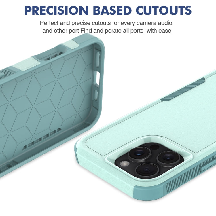 For iPhone 16 Pro Max 2 in 1 PC + TPU Phone Case
