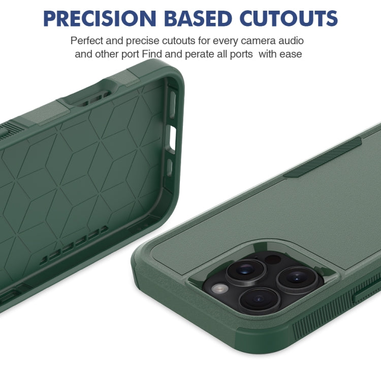 For iPhone 16 Pro Max 2 in 1 PC + TPU Phone Case