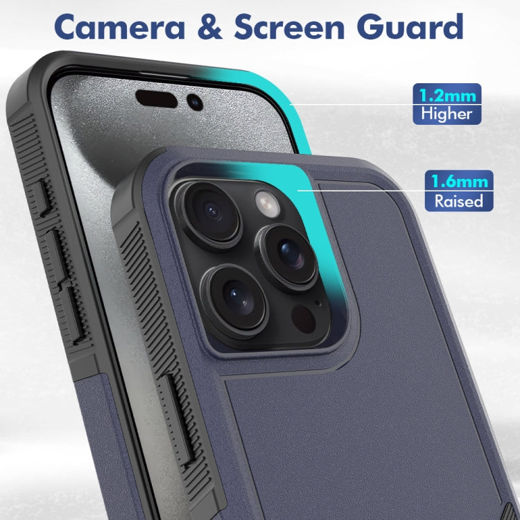 For iPhone 16 Pro Max 2 in 1 PC + TPU Phone Case