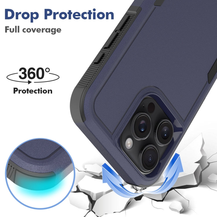 For iPhone 16 Pro Max 2 in 1 PC + TPU Phone Case